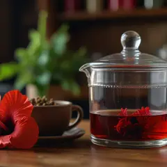 Suszony hibiskus: Dlaczego jest popularny w herbatach ziołowych?